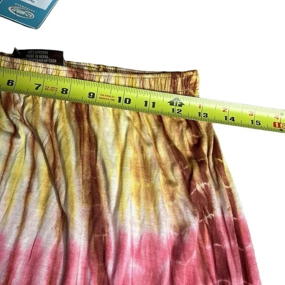 Rate Vintage,NWT,skirt,KYBER Outerwear ,Tie dye,boho,hippie,gypsy,handcrafted - Picture 8 of 12